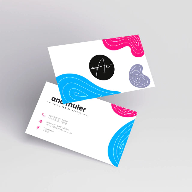 Tarjetas de Presentación - PREMIUM LAMINADAS