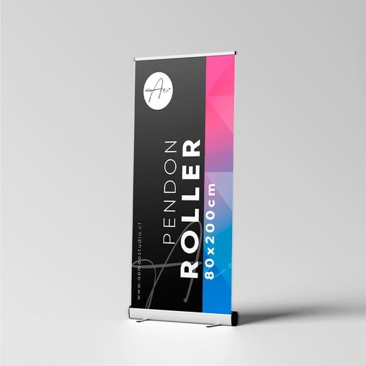 Pendón roller - 80x200 cm