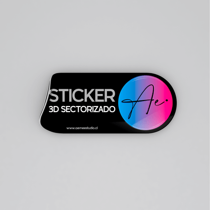 Sticker - BARNIZ UV